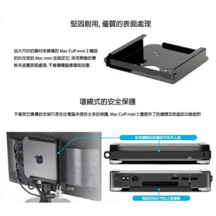 強強滾p-Sonnet MacCuff mini 2 VESA/Desk Mount for Mac mini支架