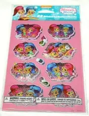 American Greetings Shimmer & Shine Stickers 22 Ct