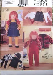 Linda Carr doll clothes craft pattern 18" Back to School wardrobe