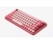 Logitech POP Keys Wireless Mechanical Keyboard With Emoji Keys - Heartbreaker Ro
