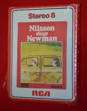 HARRY NILSSON Nilsson Sings Newman FACTORY SEALED 8-Track Tape US RCA APS1-0203