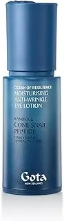 GOTA Moisturizing Anti-Wrinkle Eye Lotion – Hydrates & Firms with New Zealand Kanuka Tea Tree, 4 Types of Hyaluronic Acid & Cruelty-Free Cone Snail Peptide – Ocean of Resilience – Clean Beauty