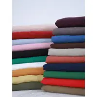 在飛比找ETMall東森購物網優惠-韓國進口cottonvill純亞麻布料純色服裝抱枕吸濕面料刺