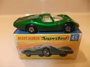 Matchbox Superfast Model No. 45 Ford Group 6 1969 green