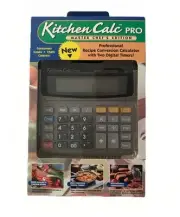 Kitchen Calc Pro PRO Recipe Conversion Calculator Master Chef Edition 8305 NEW