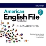 AMERICAN ENGLISH FILE LEVEL 5 CLASS AUDIO CDS