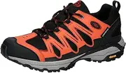 [Brütting] Women's Expedition Walking Shoes, Black, Orange, red, 12 US