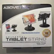 360 Rotating Tablet Stand Holder Desktop Display Adjustable For All 6" - 13"