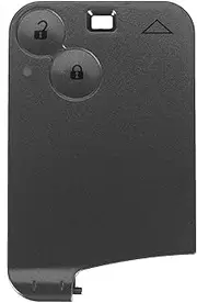 FLJKCT Car Key Shell Replacement 2 Button Smart Remote Key Case Shell,for Renault Laguna Espace