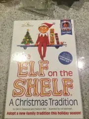 NIB, Elf On shelf W/ Book, Scout elf Is A Dark Skin Boy