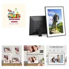10.1" Digital-Picture-Frame Smart Digital Photo-Frame - IPS Touch Screen, Aut...