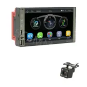 For Carplay Car Radio 7in Touch Screen Stereo MP5 Player Mirror Link Free Camera (for: Fiat)