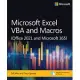 Microsoft Excel 365 VBA and Macros