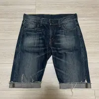 在飛比找Yahoo!奇摩拍賣優惠-Levi's levis 525 W34腰 深藍刷色牛仔短褲