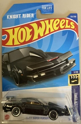 K.I.T.T Super Pursuit Mode 133/250 HW Screen Time 7/10 Knight Rider Hot Wheels