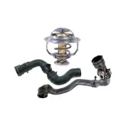 Gates Thermostat + Radiator Hose Kit for Audi TT 8J9 2.0L 147KW 03/2007-06/2010