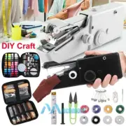 DIY Portable Electric Tailor Stitch Cordless Handheld Sewing Machine Home Travel