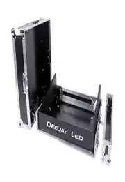 Deejay LED TBH Flight CASE 8U Slant Mixer Rack (TBHM800E)