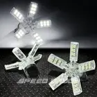 2X 40 SMD 40SMD 3156 3528 WHITE LED SPIDER 5-ARM TURN/TAIL/BRAKE/STOP LIGHT BULB