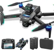 GPS Drone with Camera 4K Adult, 5G FPV RC Drone Foldable Remote Control Screen 5