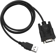 HDMI VGA Adapter, USB to Serial RS-232 Adapter Cable, DB9 Connector, Compatible with Windows 11/10/8.1/7, Mac OS X 10.6+, Linux, High Data Transfer Speed 1 Mbps(0.8m)