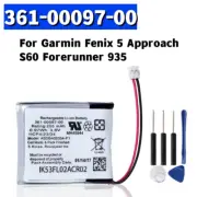361-00097-00 Smartwatch Battery for Garmin Fenix 5 5Plus Fenix 6 6Pro Fenix 7 7