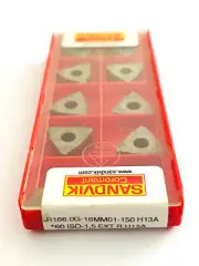 SANDVIK THREAD INSERT R166.0G-16MM01-150 H13A *60 ISO-1,5 EXT R H13A NEW 10 pcs