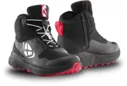 Ixon Snake WP waterproof Motorcycle Shoes, black-white-red, Size 41 for Men Black White Red