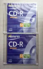 Memorex CD-R (2 Pack) 52X 700MB 80MIN In CD Case