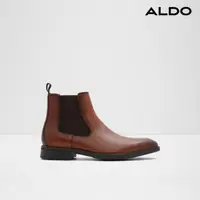 在飛比找momo購物網優惠-【ALDO】CHAMBERS-極簡俐落真皮切爾西靴-男靴(棕