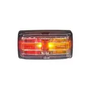 Narva Truck & Trailer LED Red/Amber & Amber/Amber Combination Side Indicator or Marker Lamp with 0.5m Cable - 98052