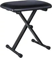 ａ aternee x Piano Bench Piano Stool Portable Durable, Folding Keyboard Chair Padded Cushion for Drum, Electronic Piano