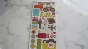 Sn@p! Chipboard Stickers - Hello