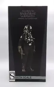 Sideshow Exclusive Star Wars Imperial Tie Fighter Pilot NIB