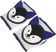 [COMPUKAS] Face Scratch Gloves Leg Warmers for Leg Warmers Leg Warmers Pads for Crawling Leg Warmers Pads for Crawling Girl Blue Blended