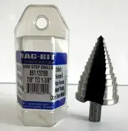 MAG-BIT HSS STEP DRILL 7/8" TO 1-3/8" 851-1375B MAG-851 HIGH SPEED STEEL