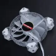 Crystal RGB Fan 12cm Mute Computer ARGB Fan