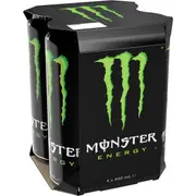 Monster Energy Green Multipack Cans 500mL x 4 pack