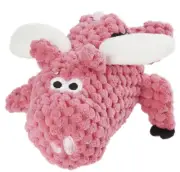 goDog FLYING PIG Guard Technology Pink & White Dog Toy MINI 6" NWT