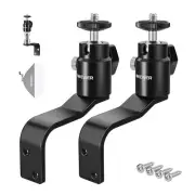 NEEWER 2 Pack E Type Wall Ceiling Mount, Ring Light Wall Mount Bracket