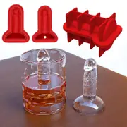 2PC Adult Prank Ice Cubes Mould Novelty Ice Cubes Tray Spoof Ice Molds For Ice Chilling Whiskey Cocktails Make Ice Blocks And Funny Ice Coffee Cube...