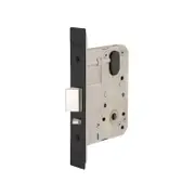 Zanda 175mm Matt Black Commercial Mortice Lock