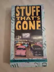 STUFF THAT'S GONE, WQED Pittsburgh 1994 VHS Documentary, New Sealed