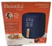 Air Fryer 6 Quart Touchscreen Beautiful By Drew Barrymore Starry Blue New