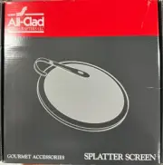*NEW* All-Clad Splatter Screen - Stainless Steel - w/Curved Handle