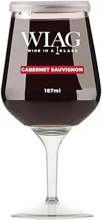 WIAG Wine In A Glass 4 Pack Gift Box - Assorted Varietals (Cabernet Sauvignon)