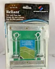 Reliant Regulation Ping Pong Table Net and Post Set with Heavy Duty Sleeves
