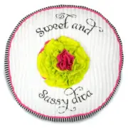 Round Pillow - Sassy Diva