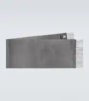 [Prada] Prada Silk and cashmere scarf One Size grey