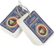 Veemoon 2sets Vintage Decorative Cards Retro Scrapbooking Cards Beautiful Patterns for Crafts and Journals for Creative